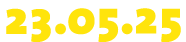 23. května 2025