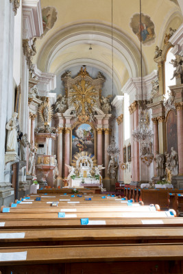 Foto kostela - interier  / Kostel sv. Petra a Pavla Polešovice