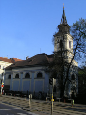 Praha 5 - Smíchov, kostel Nejsvětější Trojice