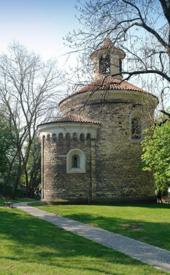 Praha 2 - Vyšehrad, rotunda sv. Martina