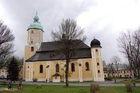 Horní Blatná, kostel sv. Vavřince