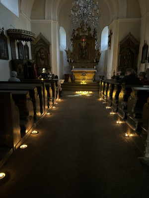 Hrusice, kostel sv. Václava